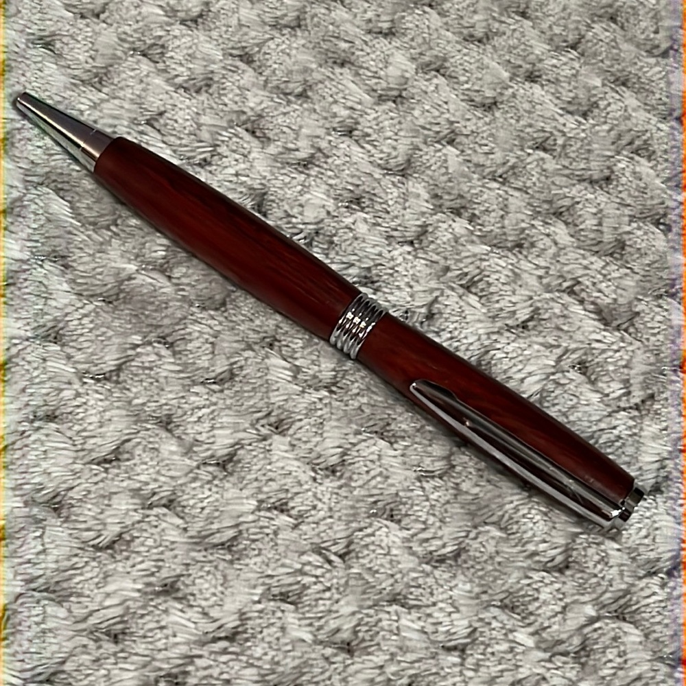 Hand crafted pen